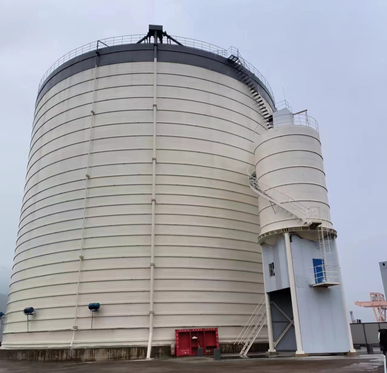 胡市镇10万吨水泥钢板库