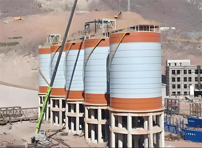 胡市镇高架钢板仓